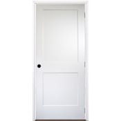 Trimlite 30" by 80" 2 Panel Bevel Shaker Interior Slab Passage Door Unfinished