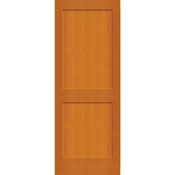Trimlite 30" by 80" 2-Panel Shaker Interior Slab Passage Door Douglas Fir