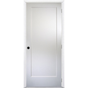 Trimlite 32" by 80" 1 Panel Bevel Shaker Interior Slab Passage Door Unfinished