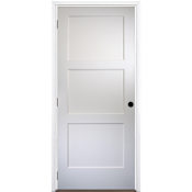 Trimlite 32" by 80" 3 Panel Bevel Shaker Interior Slab Passage Door Unfinished