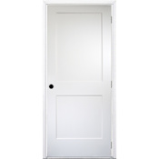 Trimlite 36" by 80" 2 Panel Bevel Shaker Interior Slab Passage Door Unfinished