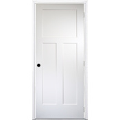 Trimlite 36" by 80" 3 Panel Bevel Shaker Interior Slab Passage Door Unfinished