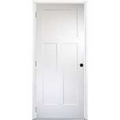Trimlite 36" by 80" 3 Panel Bevel Shaker Interior Slab Passage Door Unfinished
