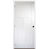 Trimlite 36" by 80" 3 Panel Bevel Shaker Interior Slab Passage Door Unfinished