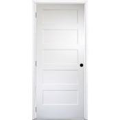 Trimlite 36" by 80" 5 Panel Bevel Shaker Interior Slab Passage Door Unfinished