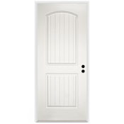 Trimlite Cottage 2 Panel 36" by 80" Left Handed Pre-Hung Exterior Entry Door with 7-1/4" Door Jamb Primed