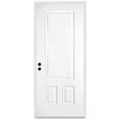 Trimlite 3/4 Three Panel 36" by 80" Right Handed Pre-Hung Exterior Entry Door with 7-1/4" Door Jamb Primed