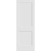 Trimlite 36" by 84" Shaker 2 Panel Interior Passage Door Slab Primed