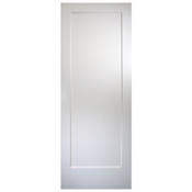 Trimlite 36" by 96" 1 Panel Bevel Shaker Interior Slab Passage Door Unfinished