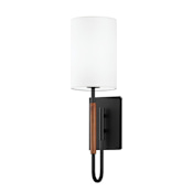 Troy Lighting Cosmo 21" Tall Wall Sconce Soft Black