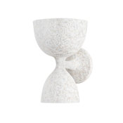 Troy Lighting Waucoba 2 Light 11" Tall Wall Sconce White Wash