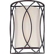 Troy Lighting Sausalito 2 Light Flush Mount Wall Sconce Deep Bronze
