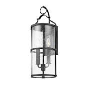 Troy Lighting Burbank 2 Light 20" Tall Outdoor Wall Sconce Texture Black