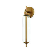 Troy Lighting Blaze 17" Tall Wall Sconce Patina Brass