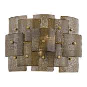 Troy Lighting Jacik 2 Light 10" Tall LED Wall Sconce Patina Gold Leaf