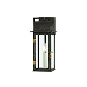 Troy Lighting Bohen 15" Tall Wall Sconce French Iron / Patina Brass