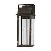 Troy Lighting Bohen 2 Light 24" Tall Wall Sconce French Iron / Patina Brass