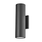 Troy Lighting Perry 2 Light 15" Tall Wall Sconce Textured Black