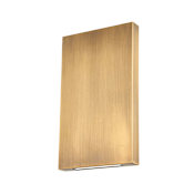 Troy Lighting Thayne 12" Tall LED Wall Sconce Patina Brass