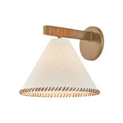 Troy Lighting Stoney 9" Tall Wall Sconce Patina Brass