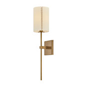 Troy Lighting Teddy 20.75" Tall LED Wall Sconce Patina Brass