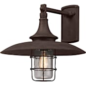 Troy Lighting Allegheny Single Light 16" Outdoor Wall Sconce Centennial Rust