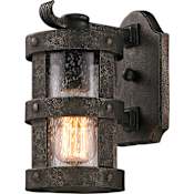 Troy Lighting Barbosa 1 Light 10" Outdoor Wall Sconce Barbosa Bronze