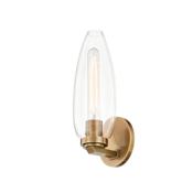 Troy Lighting Fresno 13" Tall Wall Sconce Patina Brass