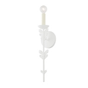 Troy Lighting Florian 20" Tall Wall Sconce Gesso White
