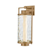 Troy Lighting Haddock 23" Tall LED Wall Sconce Patina Brass