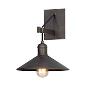 Troy Lighting McCoy 1 Light 10" Wide Hand Worked Wall Sconce with Vintage Bronze Shade Vintage Bronze