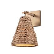 Troy Lighting Redwood 11" Tall Wall Sconce Patina Brass