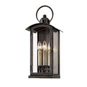 Troy Lighting Chaplin 3 Light 20" Tall Outdoor Wall Sconce Vintage Bronze