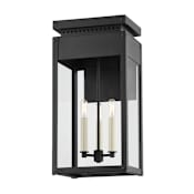 Troy Lighting Braydan 3 Light 23" Tall Wall Sconce Textured Black