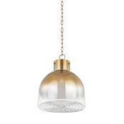 Troy Lighting Beryl 16" Wide Pendant Patina Brass