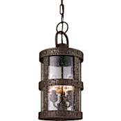 Troy Lighting Barbosa 3 Light Outdoor Lantern Pendant Barbosa Bronze