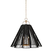 Troy Lighting Sonoma 4 Light 28" Wide LED Pendant Patina Gold Leaf