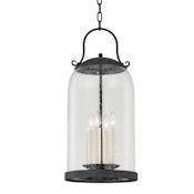 Troy Lighting Napa County 4 Light 12" Wide Outdoor Taper Candle Pendant French Iron