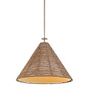 Troy Lighting Redwood 30" Wide Pendant Patina Brass
