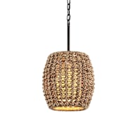 Troy Lighting Conga Single Light 12" Wide Pendant Bronze