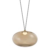 Troy Lighting Walz 19" Wide LED Pendant Patina Brass