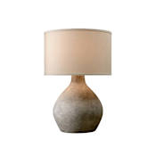 Troy Lighting Zen Single Light 27" Tall Vase Table Lamp Alabastrino