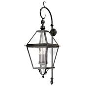 Troy Lighting Townsend 5 Light 56" Outdoor Wall Sconce Textured Black