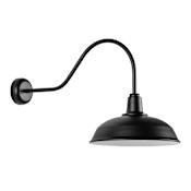 Troy RLM Lighting Tahoe 18" Wide Outdoor Farmhouse Light Matte Black