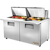 True 60 Inch Wide Mega-Top Sandwich/Salad Prep Table Stainless Steel