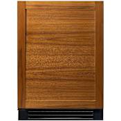 True Residential 24 Inch Wide 147 Can Capacity Energy Star Certified Panel Ready Wine and Beverage Cooler with Digital Controls Panel Ready