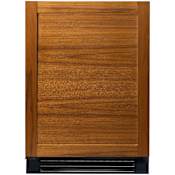 True Residential 24 Inch Wide 45 Bottle Capacity Panel Ready Built-In Wine Cooler with Touch Controls and Door Alarm Panel Ready