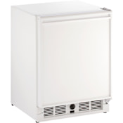 U-Line 21 Inch Wide 3.3 Cu. Ft. ADA Compliant Compact Refrigerator White Solid