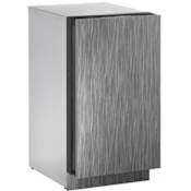 U-Line 18 Inch Wide 30 Lb. Capacity Undercounter Ice Maker with 60 Lbs. Daily Ice Production with Pump from the 3000 Series Panel Ready