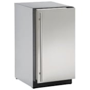 U-Line 18 Inch Wide 30 Lb. Capacity Undercounter Ice Maker with 60 Lbs. Daily Ice Production from the 3000 Series Stainless Steel